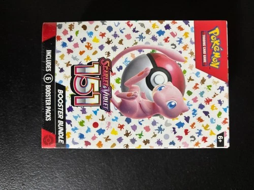 Pokémon TCG Scarlet & Violet—151 Booster Bundle Box 6 Packs English 2023 Lot 2