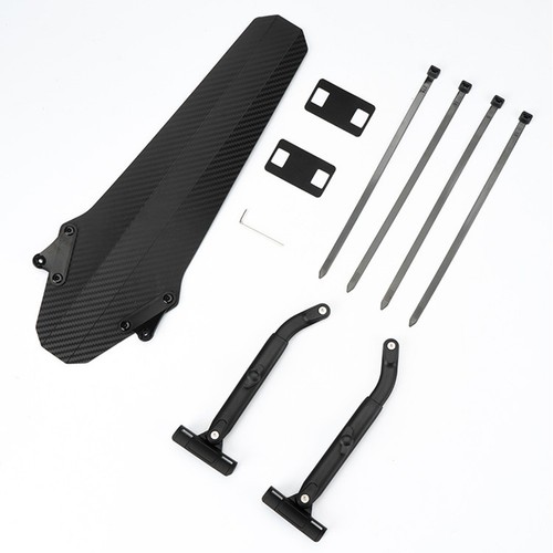 Streamlined Carbon Fiber Pattern Bike Mudguard for Road and Mountain Biking