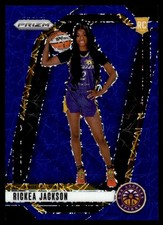 2024-25 Panini Prizm WNBA Blue Velocity Rickea Jackson Rookie Los Angeles Sparks