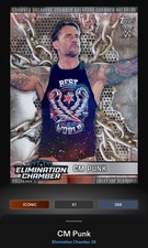 CM Punk - Steel Breakers Iconic - Topps Slam WWE Elimination Chamber 26