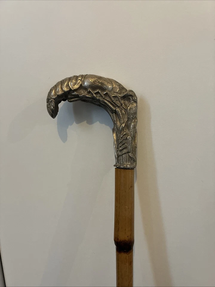 Ancienne  canne de défense à système Fin 19ème / 1900 bel état voir photos. - Photo 3/4