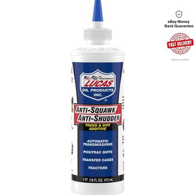 Lucas 10599 Anti-Squawk Additive - 16 oz Oil for Peak Racing Performance