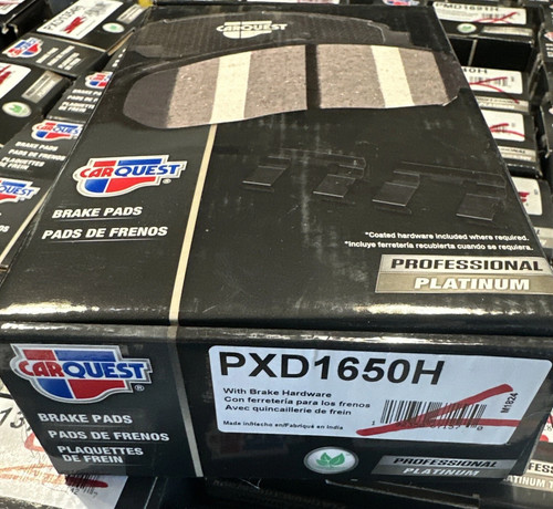 CARQUEST Disc Brake Pad Set  Professional Platinum Series - Brand New PXD1650H