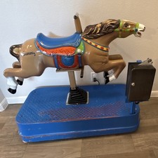 Sammy Kiddie Ride Horse Arcade Machine Coin-Operated Mechanical