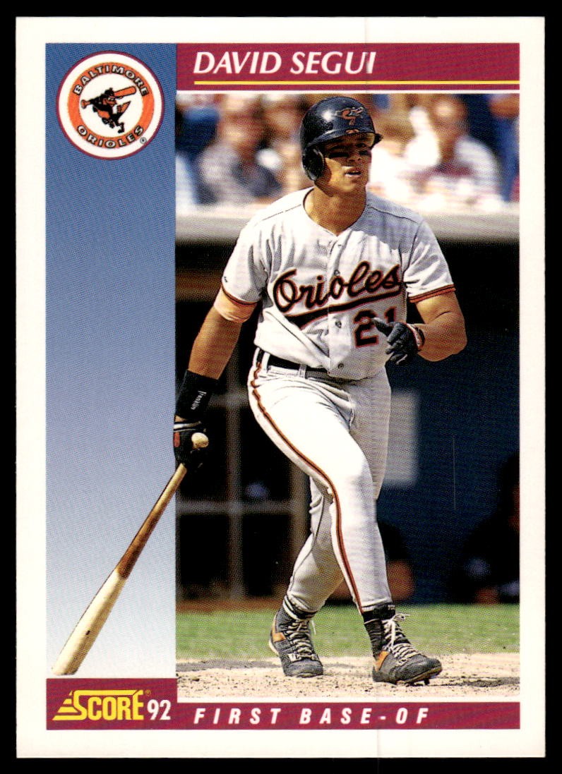 1992 Score #554 David Segui