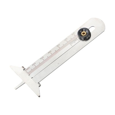 User Friendly Stainless Steel Tire Tread Depth Gauge for Quick Measurements