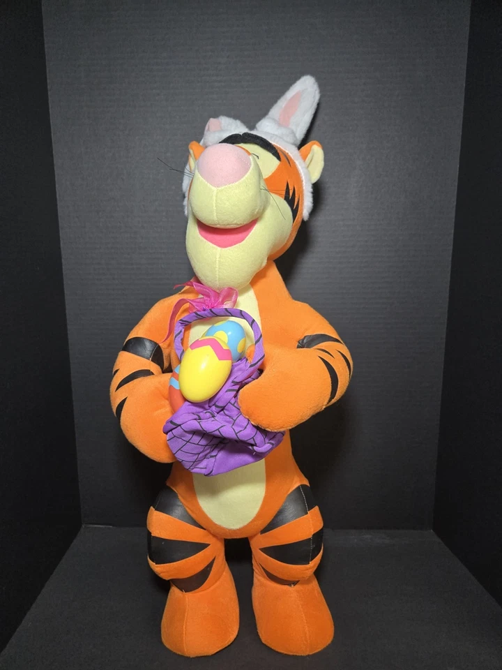Disney 30" Tigger Easter Bunny Plush Toy Stuffed Animal Pooh - Image 2 of 4