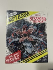 Crayola - Art With Edge - STRANGER THINGS - 28 Coloring Pages  Poster New 