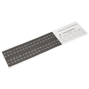 Nouveau stickers autocollants de piano de haute qualité 1 Set Piano de remplacement de clavier