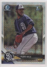 2018 Bowman Chrome Prospects Mega Box Mojo Refractor Pedro Avila #BCP40 b0q