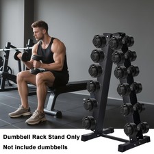 Dumbbell Rack Stand Weight Rack for Dumbbells Home Gym Storage 6 Tier 500lbs
