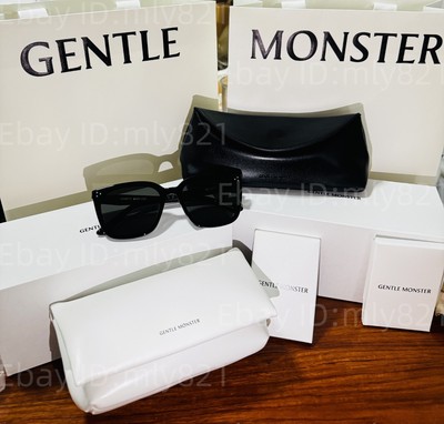 Gentlemonster Sunglasses palette 01 Black Frame Black Lenses