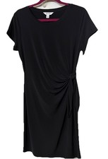 Nine West Little Black Dress Women’s Size Medium With Side Tie NWT Party Formal