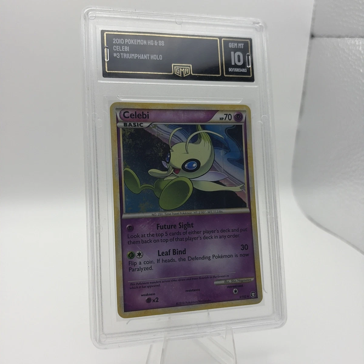 Pokémon TCG Triumphant Grade 10 Individual Collectible Card Game