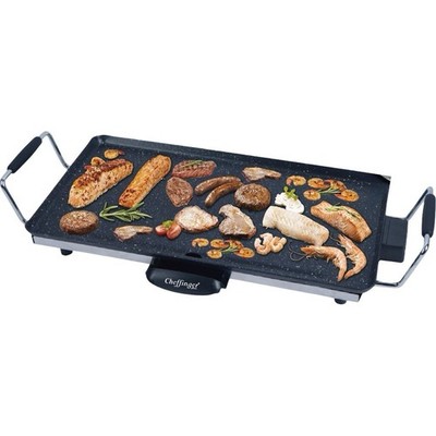 Elektrische Grillplatte  1360Watt Teppanyaki-Grill Elektrogrill 46 Cm  BBQ Grill