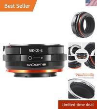 Lens Mount Adapter, G Mount F/AI/G Lens to E-Mount/NEX Camera Body Mount Adap...