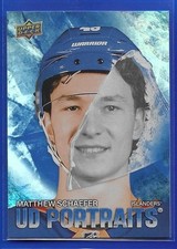 2025-26 UD Upper Deck Matthew Schaefer UD Portraits #P-32 RC Islanders