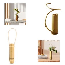 Flower Vase Ornament Plant Pot Bouquet Organizer Desktop Planter for Entryway