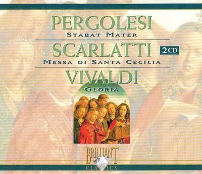 2xCD Giovanni Battista Pergolesi , Alessandro Scarlatti , Antoni Pergolesi - St
