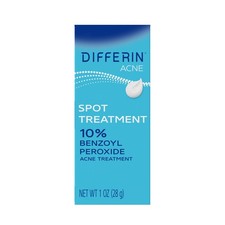 Differin Acne Spot Treatment with 10 Benzoyl Peroxide, 1 Fl Oz Pack of 1 