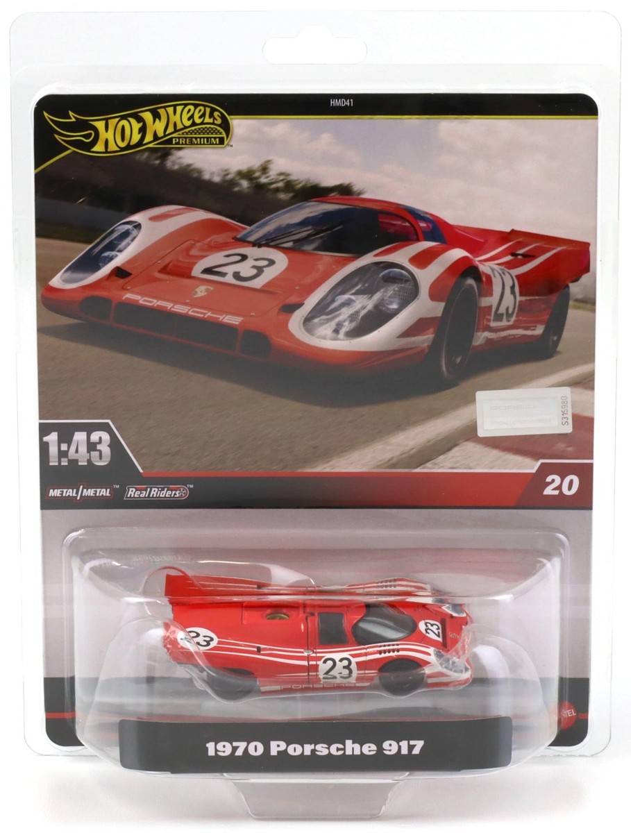 1:43 Hot Wheels Premium 2025 Real Riders HWG48 Porsche 917K