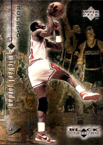 1999 Upper Deck Black Diamond Basketball Michael Jordan #1 Chicago Bulls - Picture 1 of 2