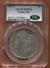1897-S Morgan Silver Dollar, CACG XF Details (Edge Damage)