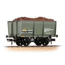 Bachmann 37-400B 16T Steel Slope-Sided Tippler Mineral  BSC Grey [WL] 20665