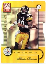 2001 Donruss Elite Status Plaxico Burress #77/88  *PITTSBURGH STEELERS*
