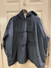 The Comfy Original Jr Kids Blue Wearable Blanket Hoodie