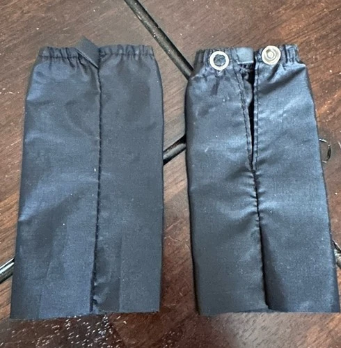 2 Vintage Mattel Barbie Doll Black 5” Long Skirts