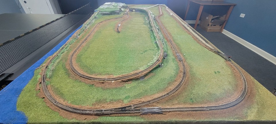 Train Map Layout N SCALE TRAIN LAYOUT 4 FT By 8 FT CUSTOM MADE ******(PICK UP ONLY ...