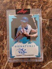 2025 Leaf Spectacular Authentic Signatures Darryl Strawberry Auto 1/5 #S-DS1