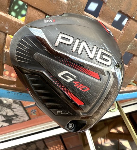 PING G 410 PLUS DRIVER NO. 12 DEGREE W/ALTA CB 55-SR STEM & HEAD PROTECTOR - Picture 7 of 15