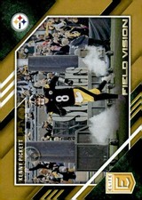 2023 Donruss Elite #FV-10 Kenny Pickett Field Vision Green