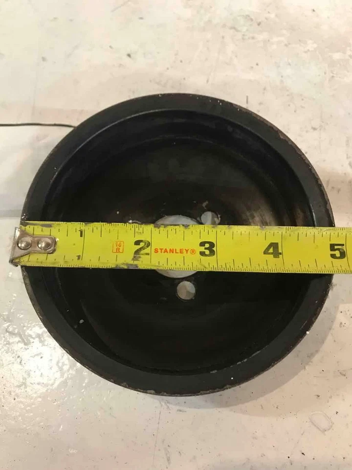 Chevrolet Sonic 2013 motor bomba de agua polea de refrigerante negro usado Foto 4 de 4