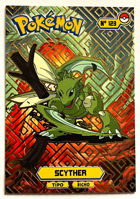 2025 POKEMON KANTO ATTACK Card #123 SCYTHER Peru Edition Foil | eBay