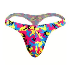 2er Pack BLACK LABEL Herren String  Mini Tanga Slip Gr. M / L