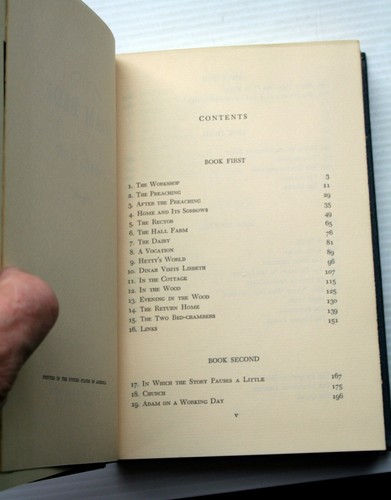 George Eliot ADAM BEDE Internat'l Collectors Ed. insert - Bild 6 von 6