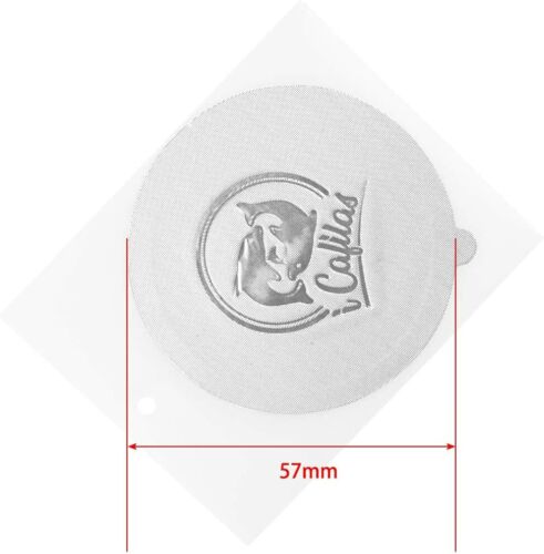100pz Guarnizioni Foglio Alluminio Coperchio Adesivo per Cialde Capsule Nespresso Vertuoline 59mm - Foto 3 di 9