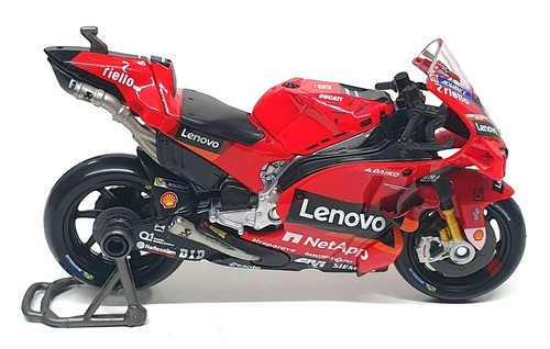 Maisto 1/18 Scale 36391 - Ducati Desmosedici Motorcycle GP 2022 - #43 J. Miller - Picture 3 of 5