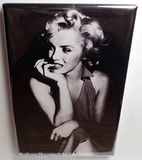 Marilyn Monroe Bitting Nails 2"x3" Fridge Locker MAGNET
