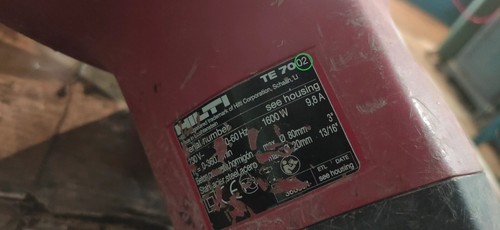 Stellstange + Hebel HILTI TE70 TE70 ATC (02) alte Modelle #391658 #366588 - Bild 6 von 13