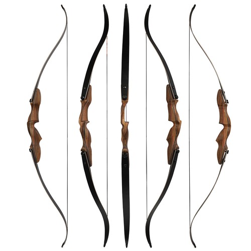 60" ILF Recurve Bow Arrows Set Archery 30-60lbs Limb American Bow Target Hunting - Picture 9 of 27