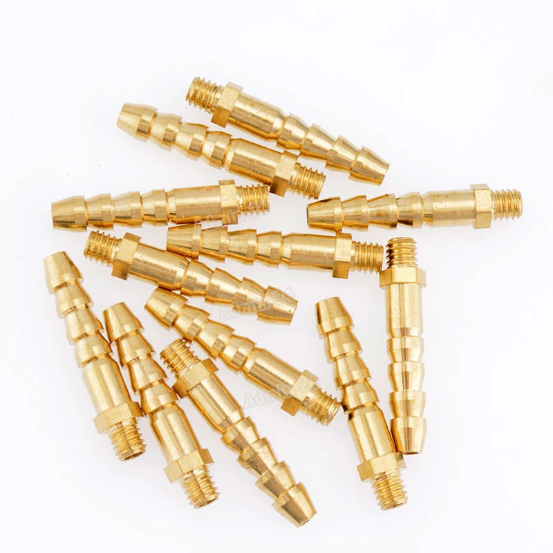 1pc Brass Water Nipples L25mm M4 Thread 4mm Rc Boat Fuel Nozzles For 3X5mm Tubes - Image 4 of 4