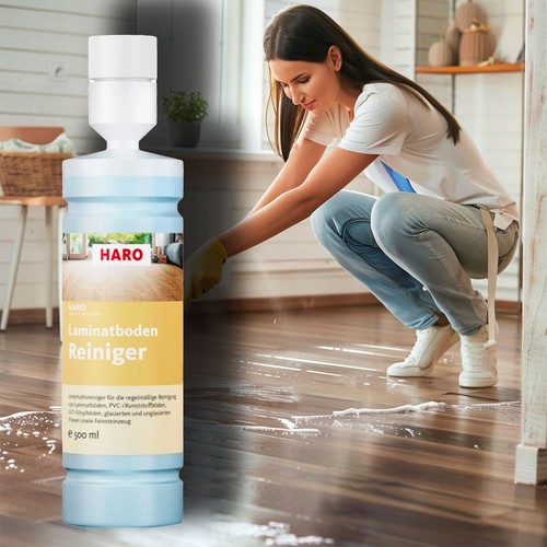 HARO Clean & Green - LAMINATE CLEANER Detergente intensivo per pavimenti laminat - Foto 2 di 2