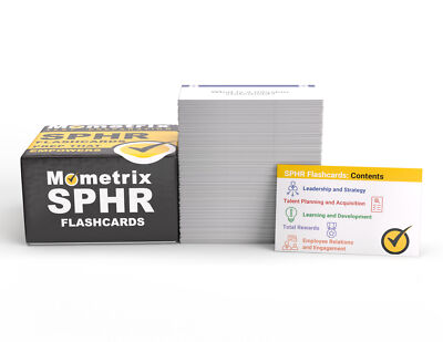 SPHR Certification Study Cards (boxed)