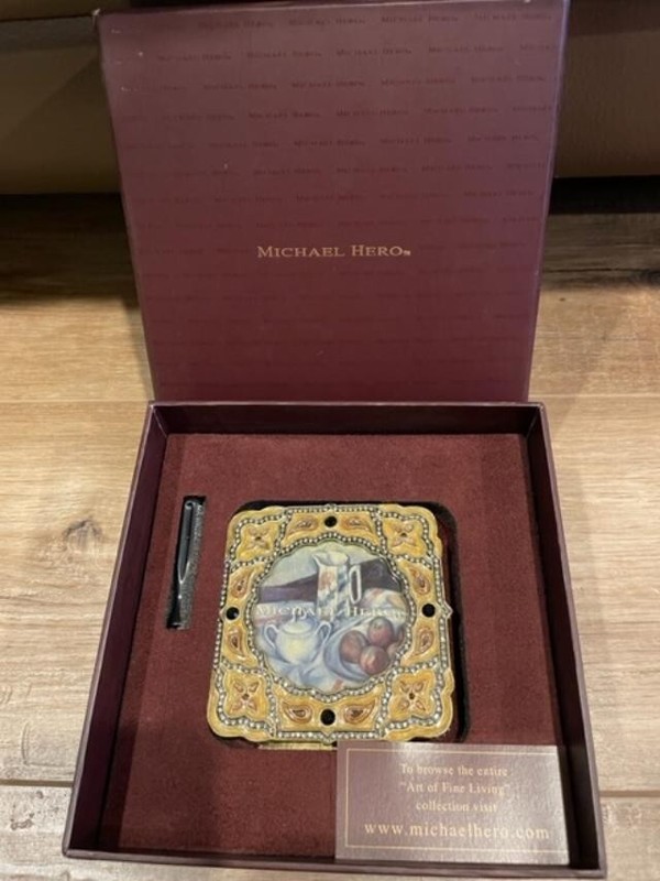 Michael Hero Exotic Journeys 2" Round Frame. New in Box.