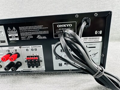 ONKYO TX-SR393 5.2 - Channel A/V Receiver Ultra HD Dolby Atmos FOR