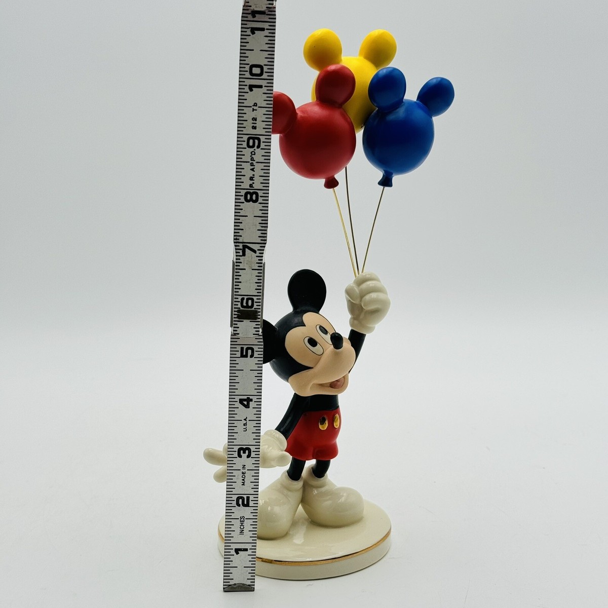 Lenox Disney Up, Up, And Away With Mickey Figurine 11” Tall Lenox Disney Up, Up, And Away With Mickey Figurine 11” Tall